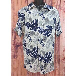 Dallas Cowboys NFL Team Apparel Mens Hawaiian Shirt Large